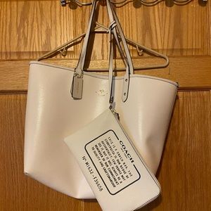 Reversible Coach Tote
